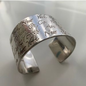 1997 Tiffany Cuff Bracelet .925